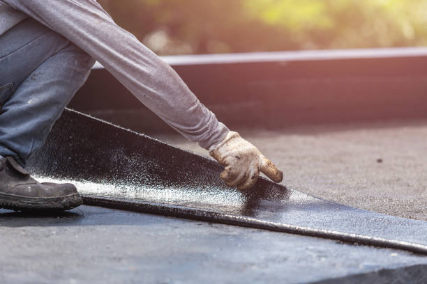 Professional Waterproofing technician working in Glenolden, PA